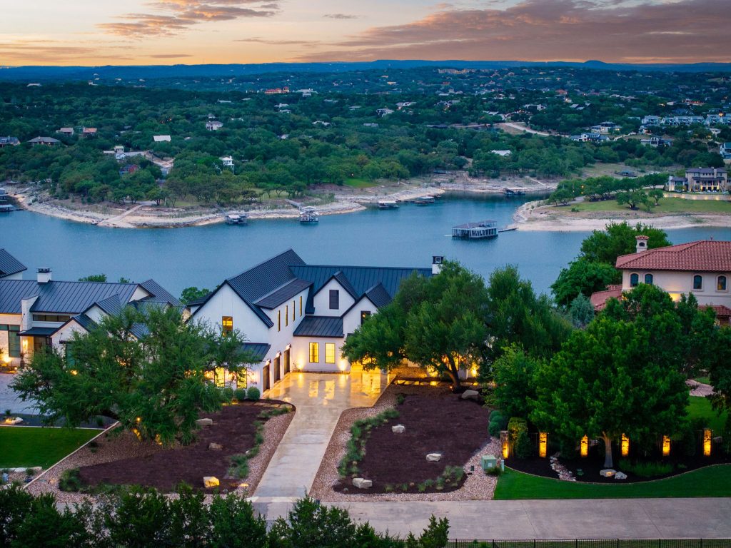 Waterfront Home on Lake Travis that is for sale and built by Silverton Custom Homes